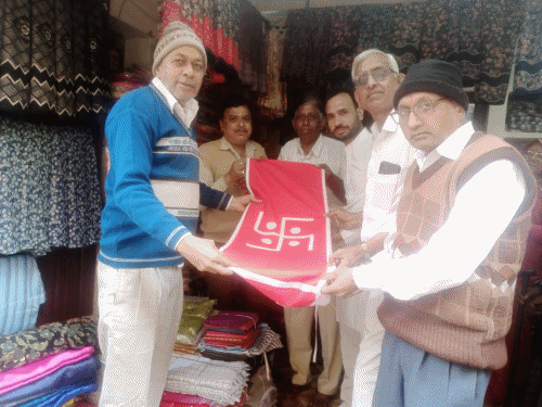 सलूंबर में बैधनाथ मंदिर का पाटोत्सव:  मंदिर के शिखर पर लगा झंडा बदला गया, दूर-दराज के इलाकों से आए श्रद्धालु – Salumber News