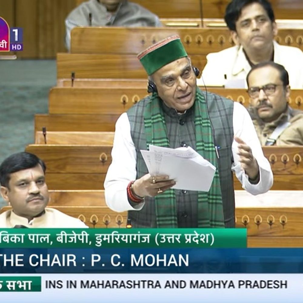 सांसद ने सिद्धार्थनगर को वंदे भारत से जोड़ने मुद्दा उठाया:जगदंबिका पाल ने पूछे सवाल, बौद्ध सर्किट कनेक्टिविटी पर सरकार ने दिए सकारात्मक संकेत