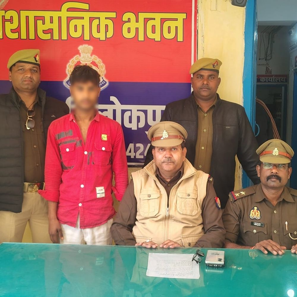 सिद्धार्थनगर पुलिस ने 12 घंटे में अपहरण आरोपी को गिरफ्तार:नाबालिग पीड़िता को सुरक्षित बरामद कर न्यायालय में पेश किया