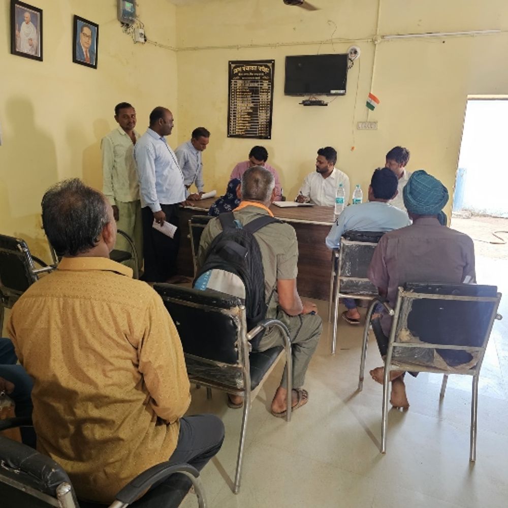 रायपुर के अभनपुर में लगा राजस्व शिविर:40 आय प्रमाण पत्र हुए जारी, फौती नामांतरण के 3 मामलों में आदेश, ग्रामीणों की समस्याओं का समाधान