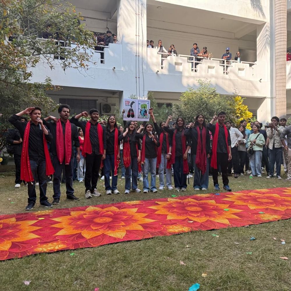 लखनऊ विवि के IMS में मैनेजमेंट फेस्ट का आयोजन:छात्रों ने खेल, संस्कृति और प्रबंधन कौशल का प्रदर्शन किया