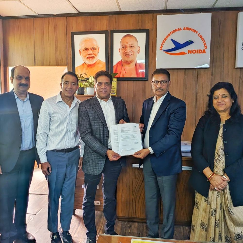 यीडा में बनेगा सबसे बड़ा ग्रीन एआई हब:AM ग्रुप और Invest UP में समझौता, 25 बिलियन डॉलर का निवेश