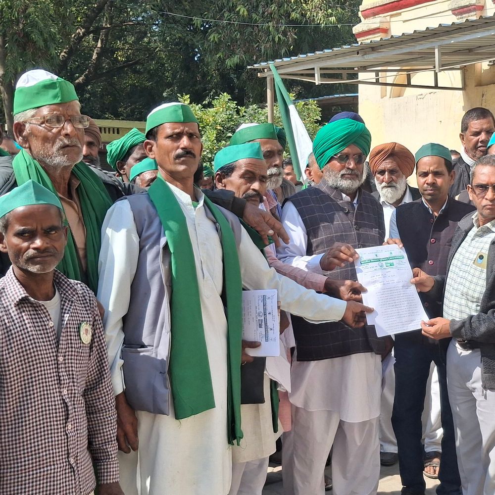 भाकियू टिकैत ने अमेरिका-भारत व्यापार समझौते को बताया किसान विरोधी:इसे रद्द करने की मांग, राष्ट्रपति को भेजा ज्ञापन