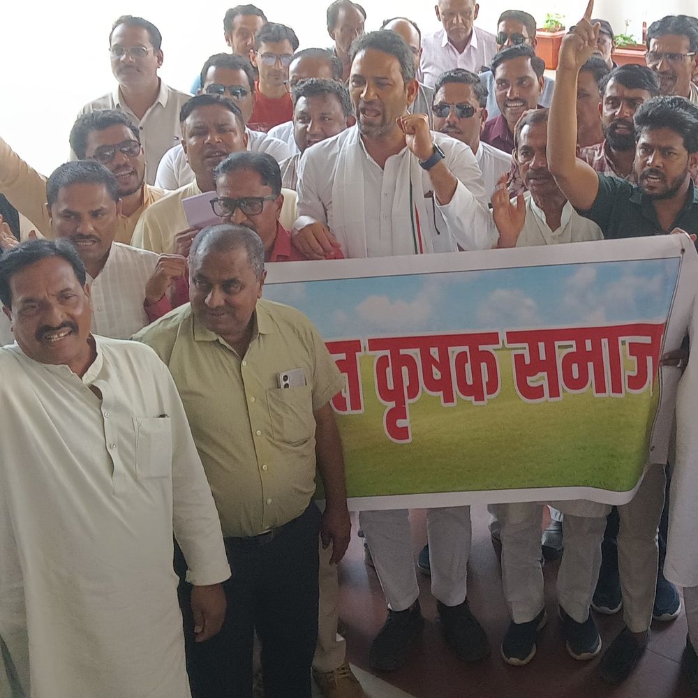 पूर्व कृषि मंत्री बोले- ट्रेड डील से बर्बाद होंगे किसान:  खरगोन में रैली निकालकर कहा- समझौता धोखा देने वाला; आंदोलन की चेतावनी दी – Khargone News