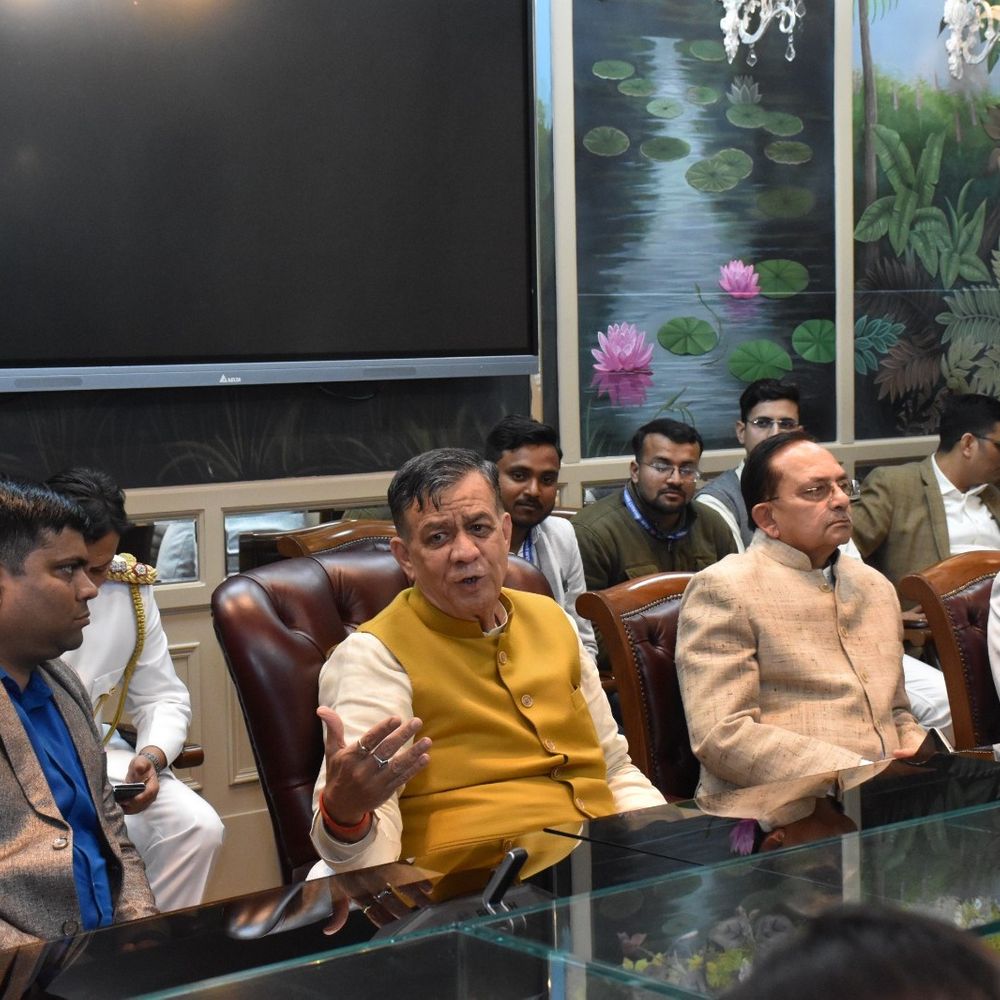 सतीश महाना बोले- पुष्टि के बिना न लिखें खबर:कहा- समाज को भ्रम से बचाना पत्रकारों का काम