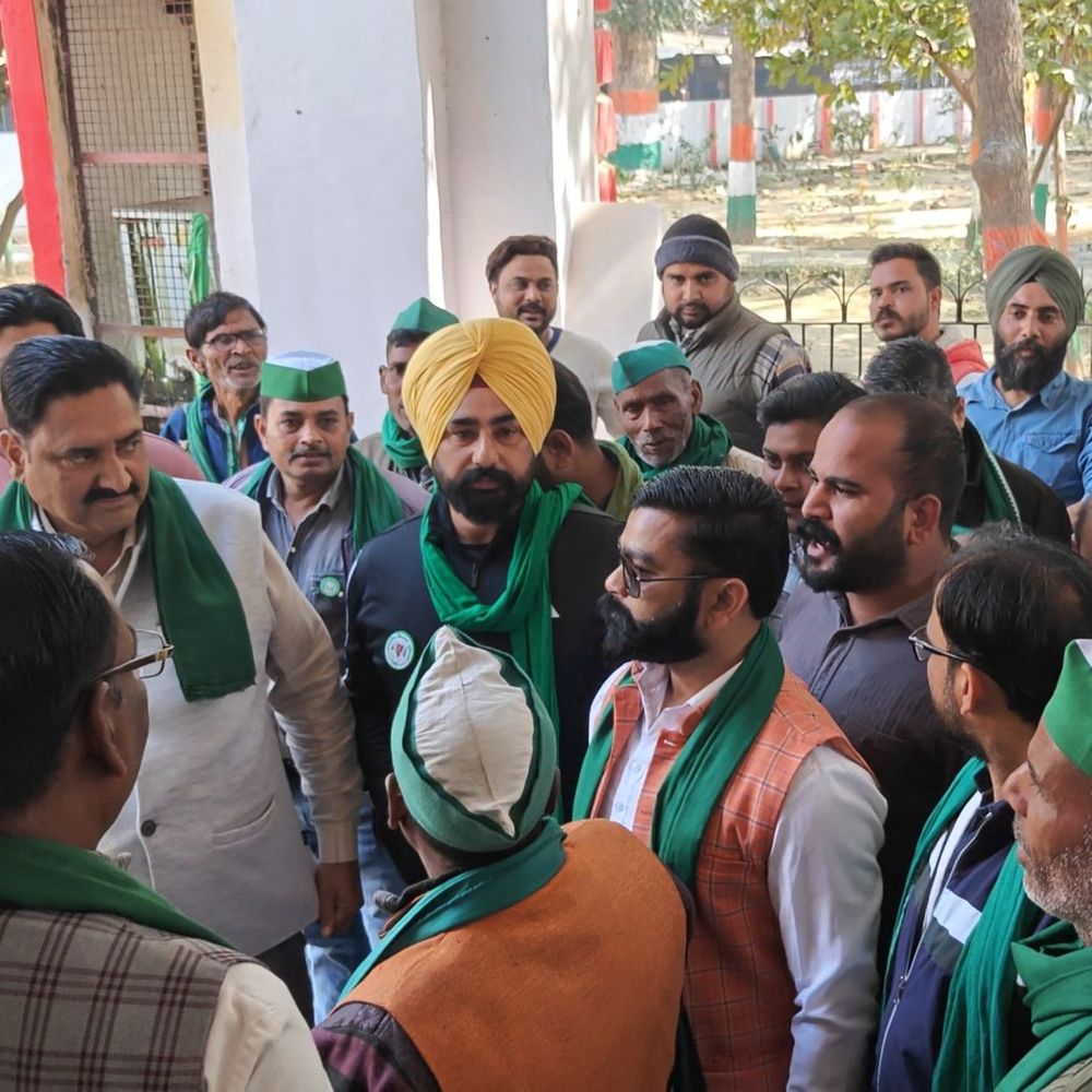 भारत-अमेरिका व्यापार समझौते पर भाकियू (टिकैत) का विरोध:पीलीभीत से राष्ट्रपति को भेजा ज्ञापन, किसान विरोधी बताया