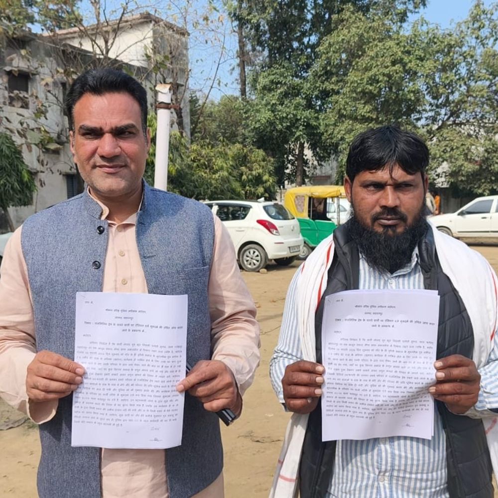 प्रधान ने छवि धूमिल करने का लगाया आरोप:सहारनपुर में SSP से की शिकायत, निष्पक्ष जांच की मांग