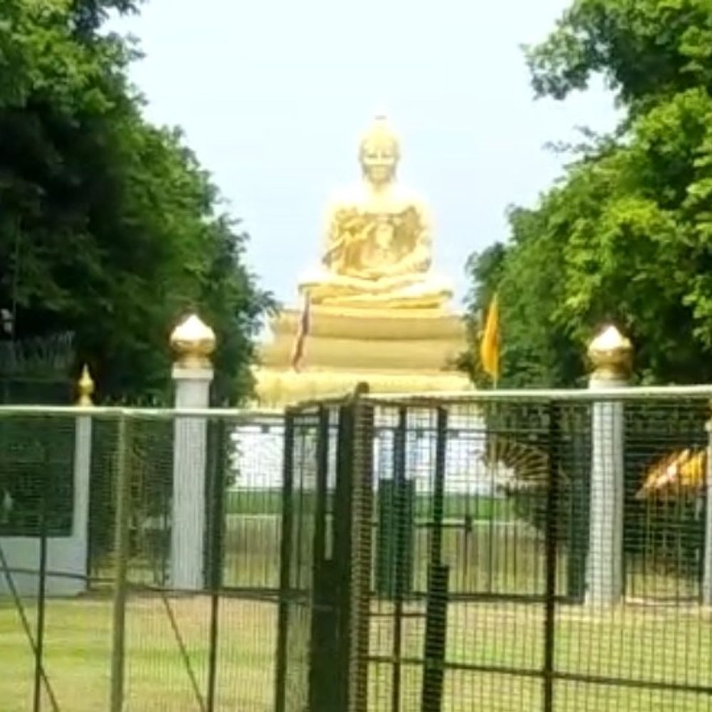 श्रावस्ती में थाईलैंड के 118 बौद्ध श्रद्धालुओं ने की साधना:भगवान बुद्ध की तपोभूमि पर विश्व शांति का दिया संदेश