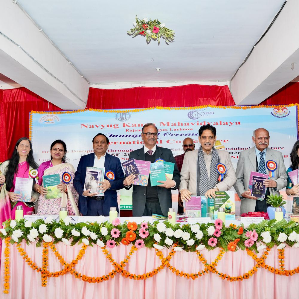 नवयुग कन्या महाविद्यालय में दो दिवसीय अंतरराष्ट्रीय सेमिनार:सतत भविष्य के लिए रसायन विज्ञान पर हुई चर्चा