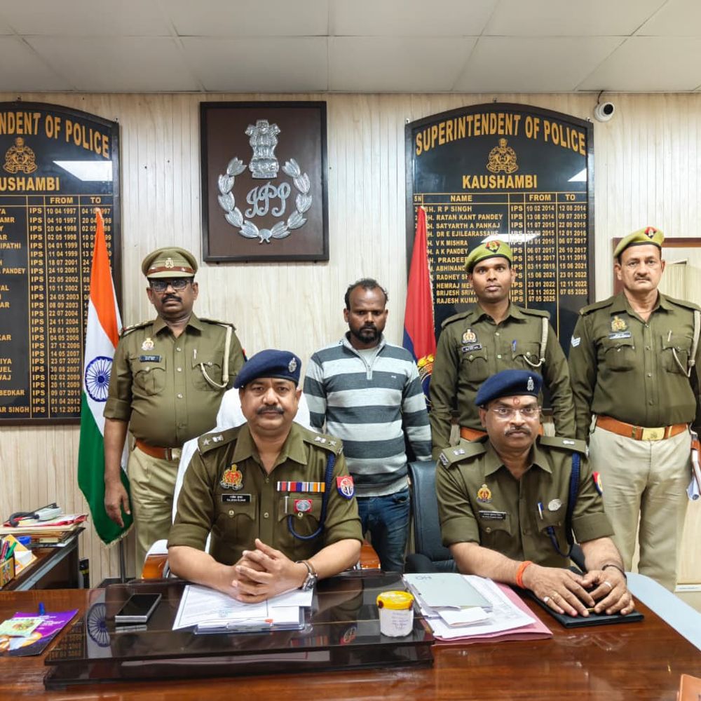 कौशांबी में वृद्ध महिला की हत्या का खुलासा:300 रुपए के लिए गांव के युवक ने गला दबाकर की थी हत्या, आरोपी गिरफ्तार