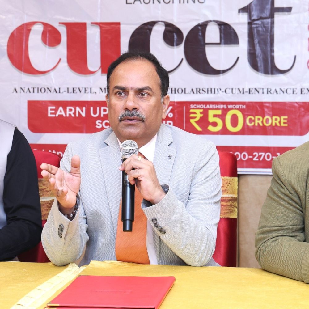 चंडीगढ़ यूनिवर्सिटी ने आजमगढ़ में लॉन्च किया अपना एडमीशन स्कॉलरशिप:सीयूसीईटी 2025 के माध्यम से 50 करोड़ रुपये तक की स्कालरशिप का लाभ ले सकेंगे अभ्यर्थी