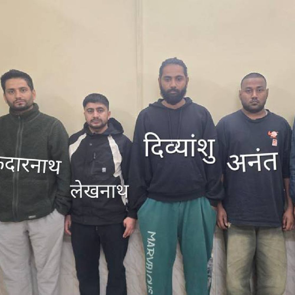 STF का बड़ा खुलासा ऑनलाइन ठगी करने वाले 6 गिरफ्तार:स्कूलों को धमकी देने में भी शामिल, नेपाल निवासी, USA के नागरिकों से ठगी, आस्ट्रेलिया से की पढ़ाई