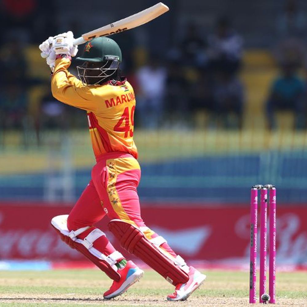 टी-20 वर्ल्डकप, जिम्बाब्वे का पहला विकेट गिरा, मारुमनी आउट:61 रन की साझेदारी टूटी, स्कोर 79/1; ऑस्ट्रेलिया ने टॉस जीतकर बॉलिंग चुनी