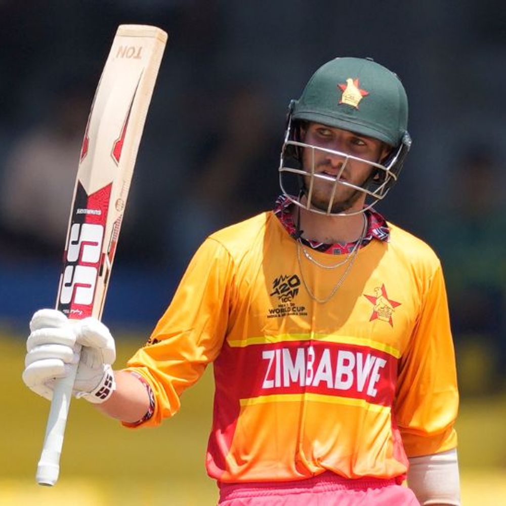 टी-20 वर्ल्डकप में जिम्बाब्वे ने ऑस्ट्रेलिया को हराया:23 रन से जीता मैच, कंगारुओं की पहली हार; मुजरबानी ने 4 विकेट झटके