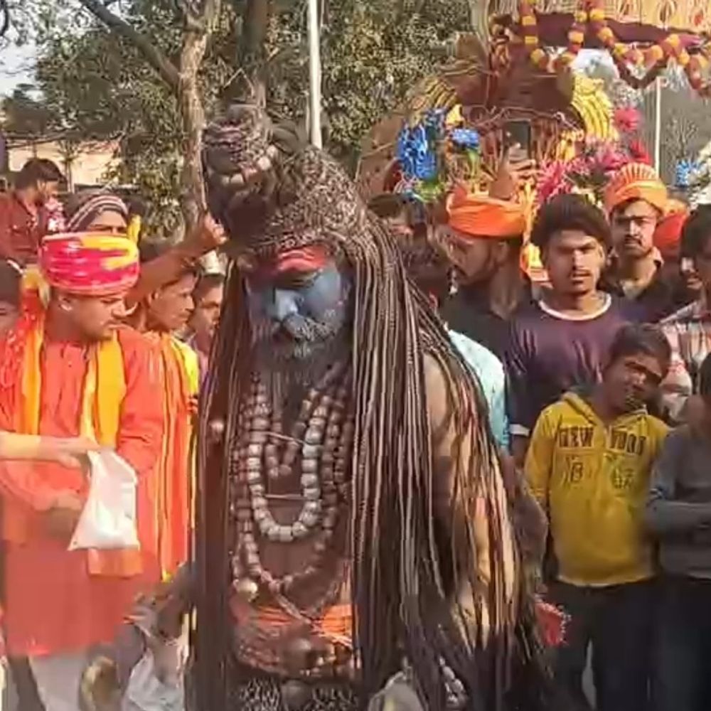 भदेश्वर नाथ धाम में निकली शिव बारात:महाशिवरात्रि से पहले श्रद्धालुओं ने भूत-प्रेतों ने लगाए जयकारे