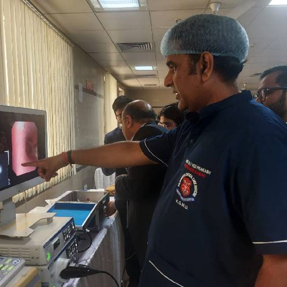 लखनऊ के KGMU पहुंचे देश-विदेश के डॉक्टर:कम पैसे में होगा फेंफड़ों के कैंसर का इलाज, दिग्गजों ने बताई सुपर एडवांस तकनीक