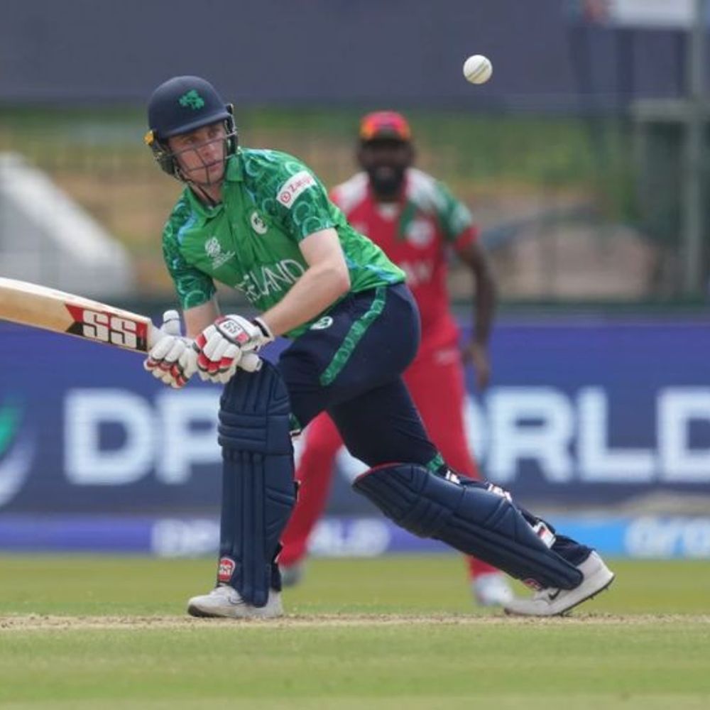 टी-20 वर्ल्डकप-आयरलैंड ने ओमान को 236 रन का टारगेट दिया:टकर ने नाबाद 94 रन बनाए, शकील अहमद ने 3 विकेट लिए