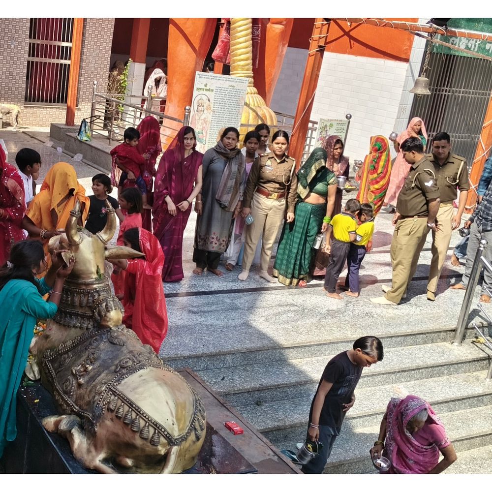 महाशिवरात्रि पर इटोरा में उमड़ा आस्था का सैलाब:श्री कैला देवी ब्रज धाम मंदिर में मिशन शक्ति टीम सक्रिय