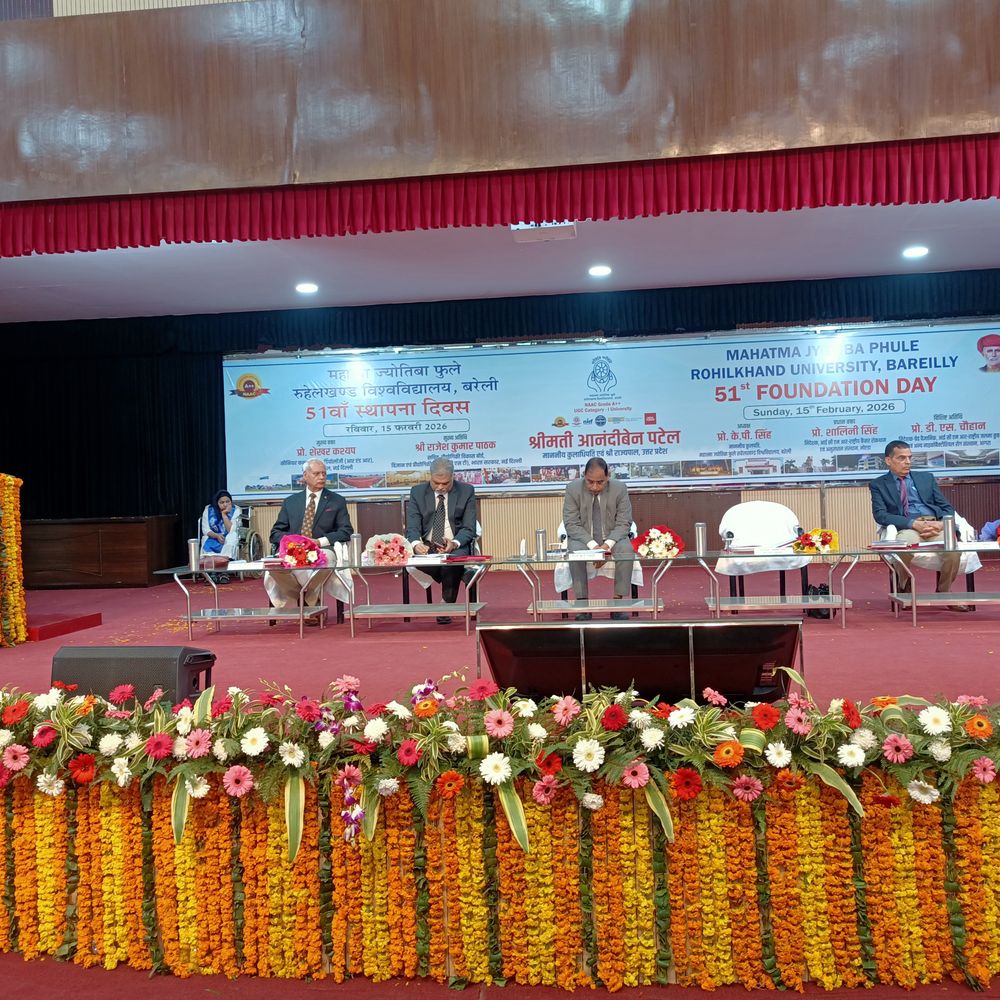 बरेली का रुहेलखंड विश्वविद्यालय बना ग्लोबल अकादमिक सेंटर:51 वर्षों में क्षेत्रीय पहचान से आगे बढ़ा संस्थान