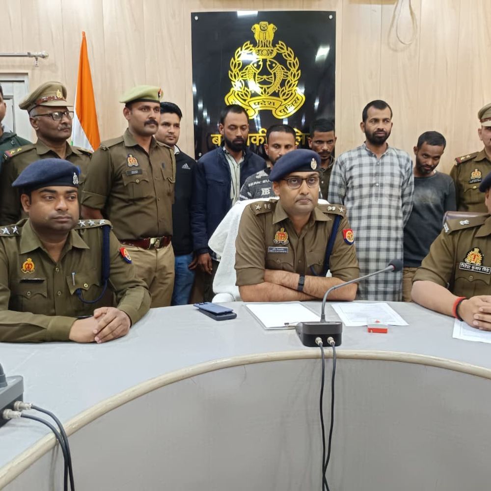 गूगल मैप से पावर हाउस ढूंढकर करते थे चोरी:बाराबंकी में 5 गिरफ्तार, बिजली तार चोर गिरोह का खुलासा