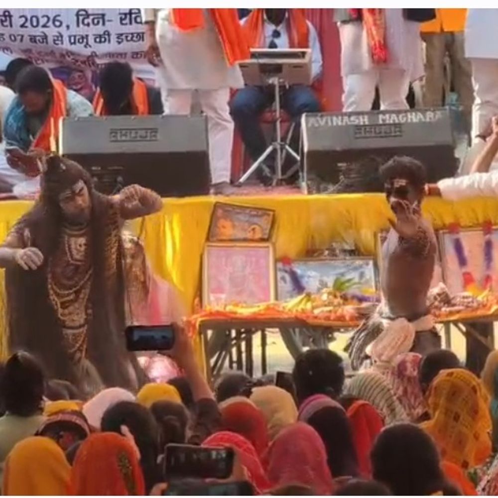 खोराराम भगवती माता मंदिर से शिव बारात निकली:महाशिवरात्रि पर श्रद्धालुओं ने भक्ति गीतों पर झूमकर मनाया उत्सव