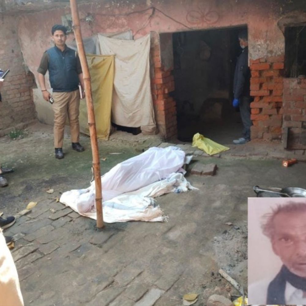 बुजुर्ग की हत्या, पुलिस दो दिन बाद भी खाली हाथ:सुल्तानपुर सर्विलांस सेल हुई फेल, कौन लेकर आया शराब की पाउच, उठ रहे सवाल