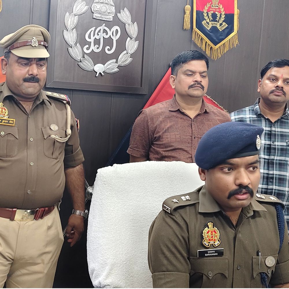 कबाड़ व्यापारी के अपहरण और फिरौती का खुलासा:दो बदमाश गिरफ्तार, साढ़े चार लाख रुपए और तमंचा बरामद