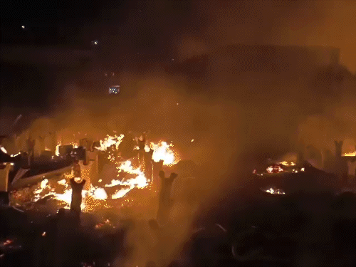 कटिहार में 500 दुकानें जलीं, 2KM दूर तक दिखीं लपटें:लोग बोले- सिलेंडर ब्लास्ट हुए, लगा हार्ट अटैक आ जाएगा; 10 करोड़ से ज्यादा का नुकसान