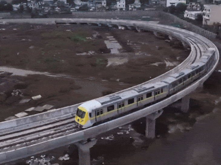 इंदौर मेट्रो का 11 किमी लंबा ट्रैक तैयार:  सीएमआरएस ऑडिट के बाद शुरू होगा संचालन; इसी सप्ताह आ सकती है टीम – Indore News