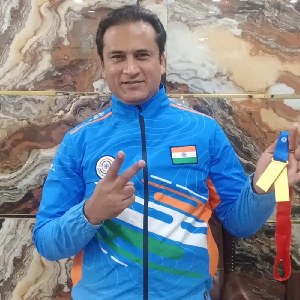 अबू धाबी में गूंजा मुज़फ्फरनगर का नाम:दानिश खान ने स्कीट शूटिंग चैंपियन में जीता गोल्ड मेडल