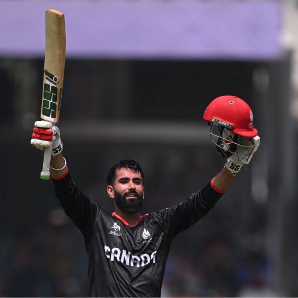 युवराज समरा टी-20 वर्ल्डकप में शतक लगाने वाले सबसे युवा:फिलिप्स का अर्धशतक, न्यूजीलैंड 121/2; कनाडा ने 174 रन का टारगेट दिया