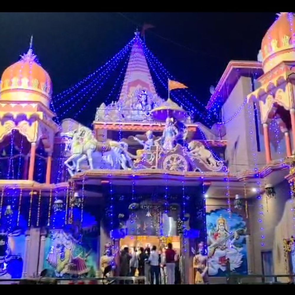 मुजफ्फरनगर में शिव मंदिर में तोड़फोड़:महंत से मारपीट, नंदी की मूर्ति खंडित; पूर्व प्रधान पर आरोप, CCTV में VIDEO कैद