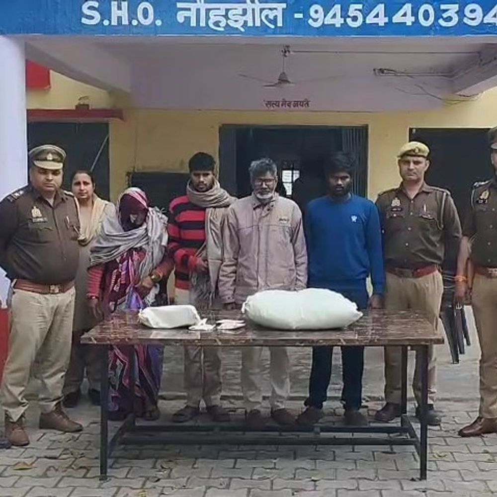 महिला की हत्या करने वाले देवर समेत 4 गिरफ्तार:अवैध संबंध का दबाव था, गला रेतकर मर्डर किया था