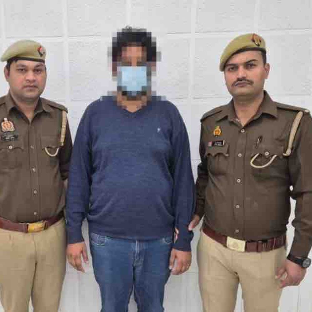 25 हजार का इनामी गैंगस्टर गिरफ्तार:इंदिरापुरम में पकड़ा गया, ज्वैलरी ठगी का खुलासा