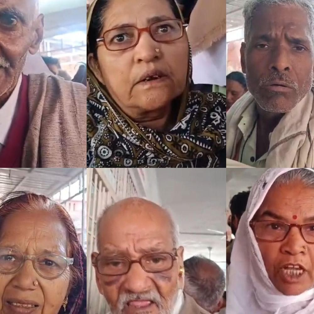 फिरोजाबाद जिला अस्पताल में घंटों बाद मिल रही दवा,VIDEO:बुजुर्ग महिलाएं बोलीं- दो घंटे से पर्ची लेकर खड़े, नंबर नहीं आ रहा