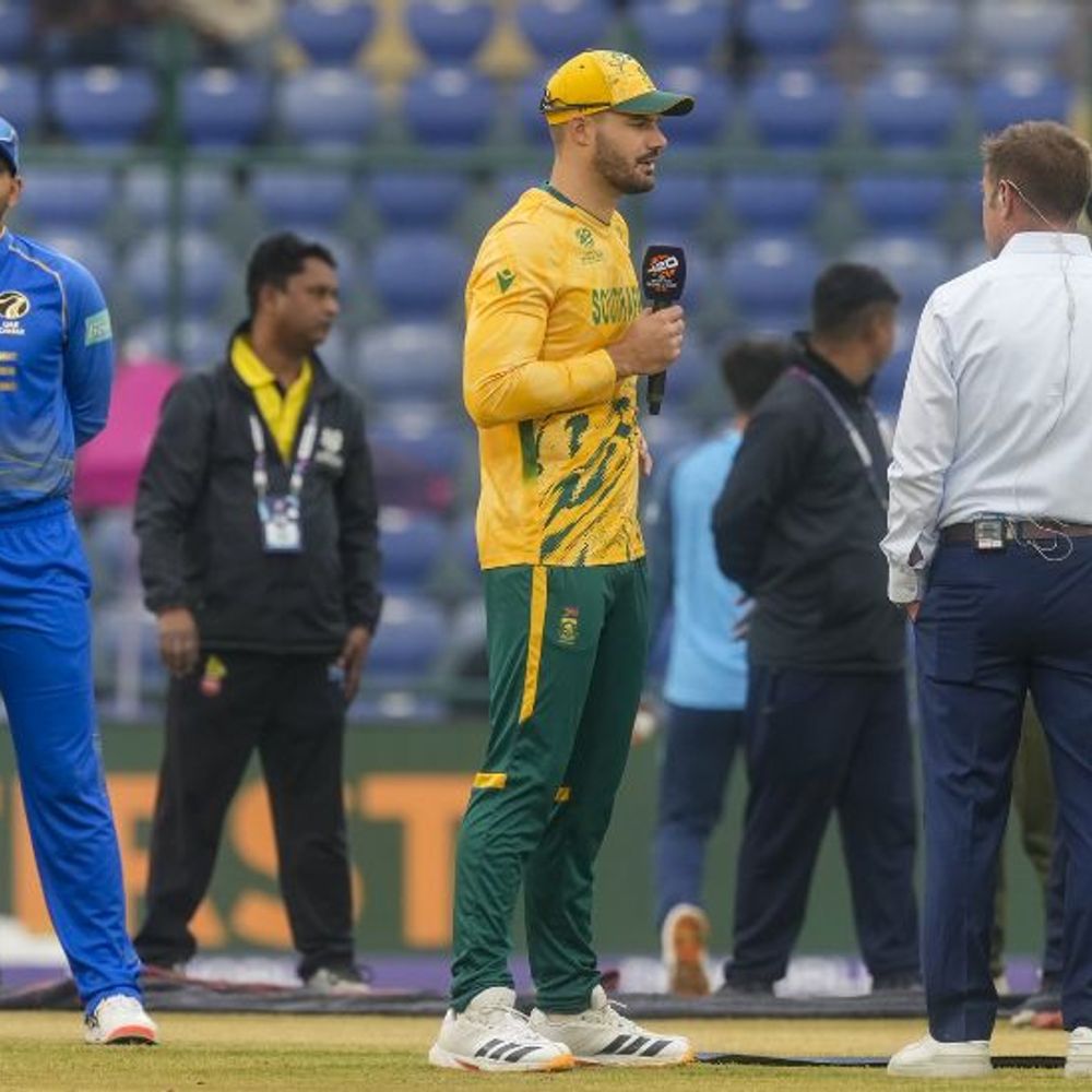 टी-20 वर्ल्डकप, साउथ अफ्रीका ने टॉस जीतकर बॉलिंग चुनी:सुपर-8 में पहुंच चुकी है टीम; टी-20 इंटरनेशनल में पहली बार UAE से खेलेगी