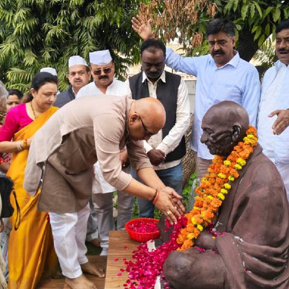 लाठीचार्ज के विरोध में कांग्रेस का सत्याग्रह:कांग्रेस का प्रदेशव्यापी विरोध, प्रदेश अध्यक्ष राय बोले, सरकार विपक्ष की आवाज नहीं दबा सकती