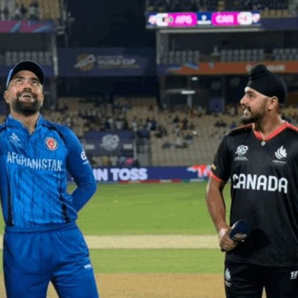 टी-20 वर्ल्डकप- अफगानिस्तान ने 2 ओवर में 14 रन बनाए:गुरबाज-इब्राहिम क्रीज पर, कनाडा ने टॉस जीतकर गेंदबाजी चुनी