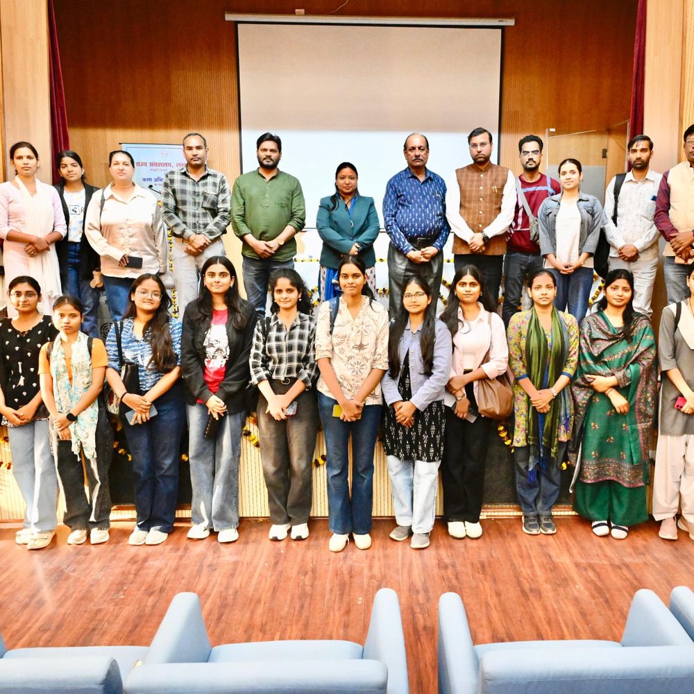 राज्य संग्रहालय में कला व्याख्यान:मिनिचर मार्वल्स विषय पर हुई चर्चा, डॉ. विजय माथुर ने दी जानकारी