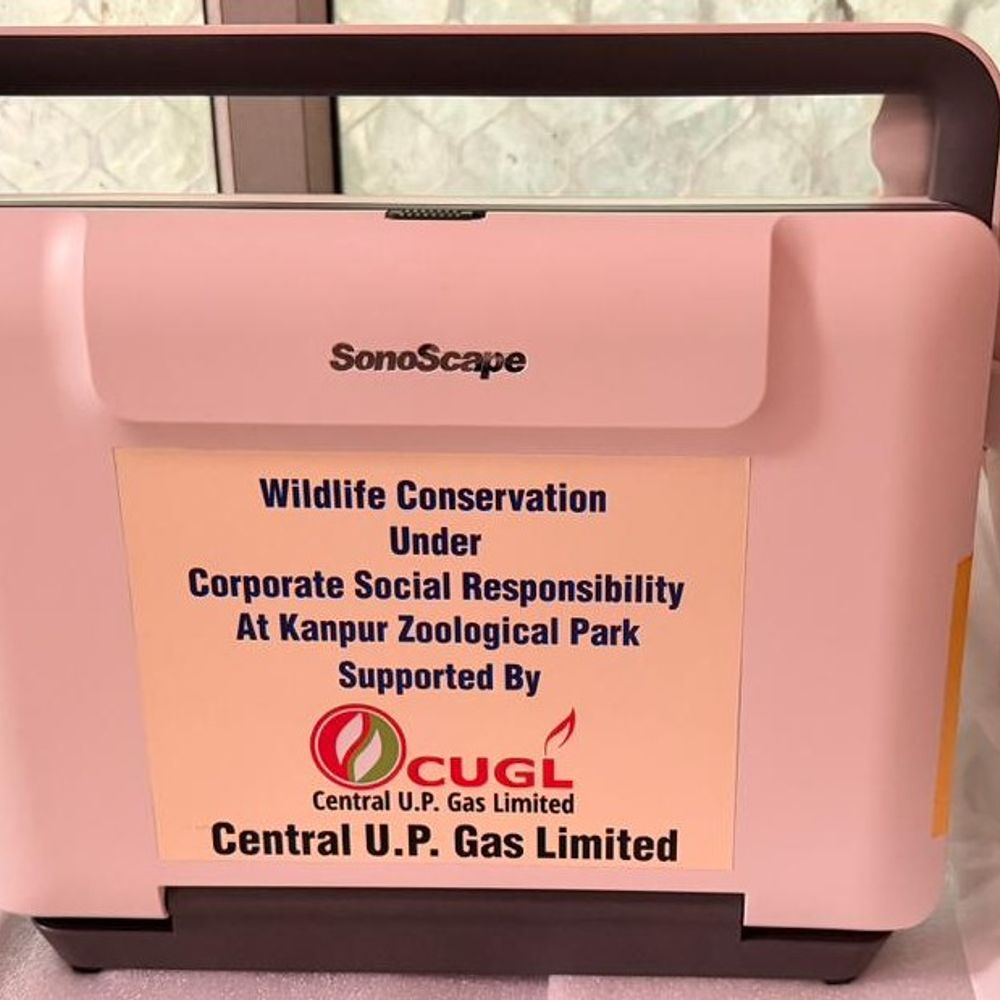 कानपुर चिड़ियाघर के बेजुबानों को मिला 'सुरक्षा कवच':अब 16.5 लाख की मशीनों से अस्पताल में ही होगा अल्ट्रासाउंड और ब्लड जांच