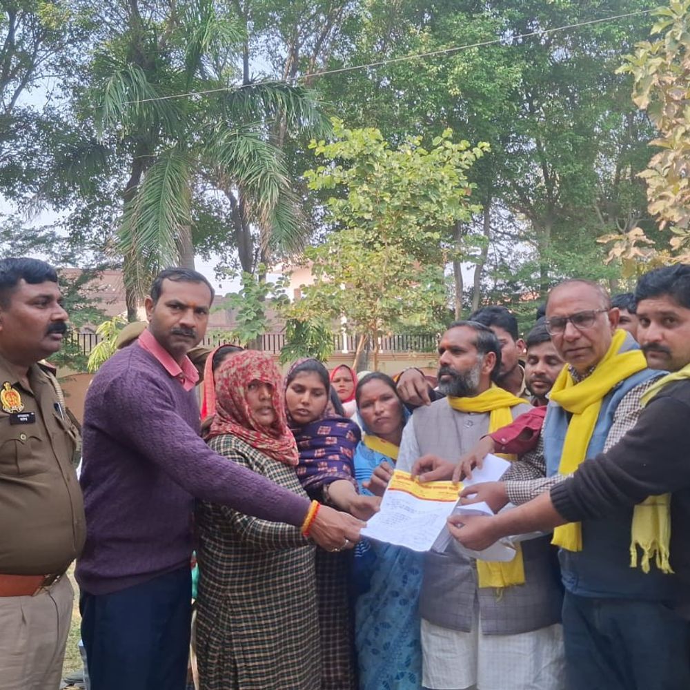 अमरोहा में कांवड़ यात्री किसान की गोली मारकर हत्या:परिजनों ने आरोपियों की गिरफ्तारी, मुआवजे की मांग की