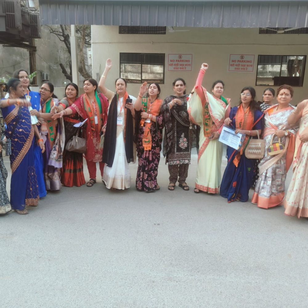 एआई समिट विरोध पर भाजपा महिला मोर्चा का प्रदर्शन:  राहुल गांधी पर लगाए गंभीर आरोप, कांग्रेस के एजेंडे को बताया विकास विरोधी – Bilaspur (Chhattisgarh) News