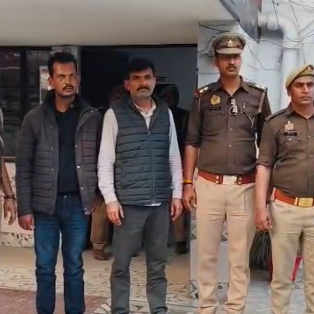 प्रतापगढ़ में युवती के अपहरण-हत्या में प्रधानपति समेत दो गिरफ्तार:मर्डर के बाद शव नदी में फेंका था, कपड़े और वारदात में इस्तेमाल कार बरामद