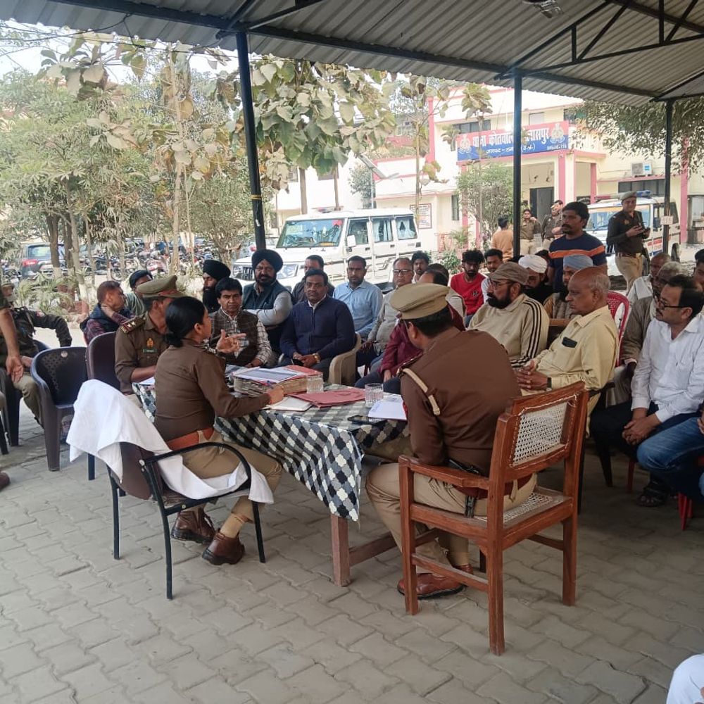 त्योहारों से पहले शांति समिति की बैठक:बिलासपुर, शहजादनगर में सौहार्द बनाए रखने की अपील, अफवाहों से बचने की हिदायत दी