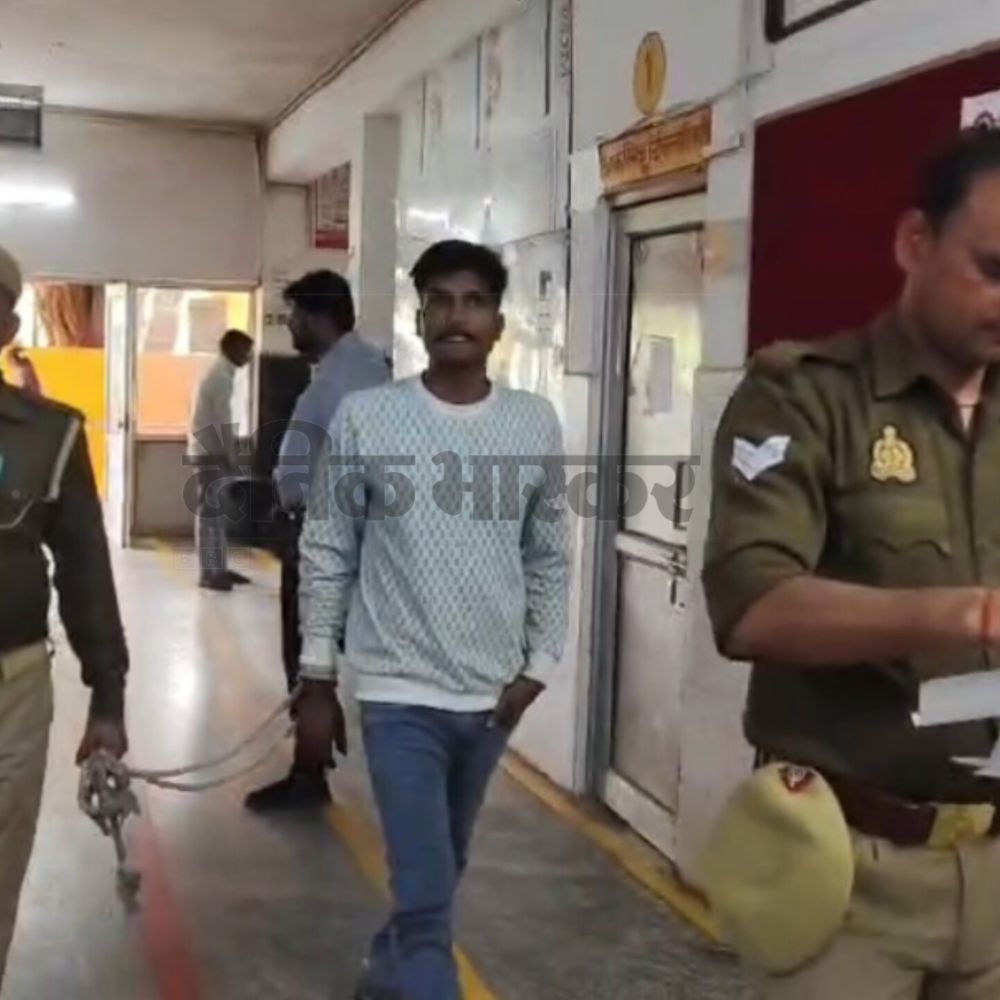 इटावा में स्पा सेंटर मैनेजर को जेल भेजा गया:विदेशी महिला दिल्ली स्थित दूतावास भेजी गई, अन्य को परिजनों को सौंपा