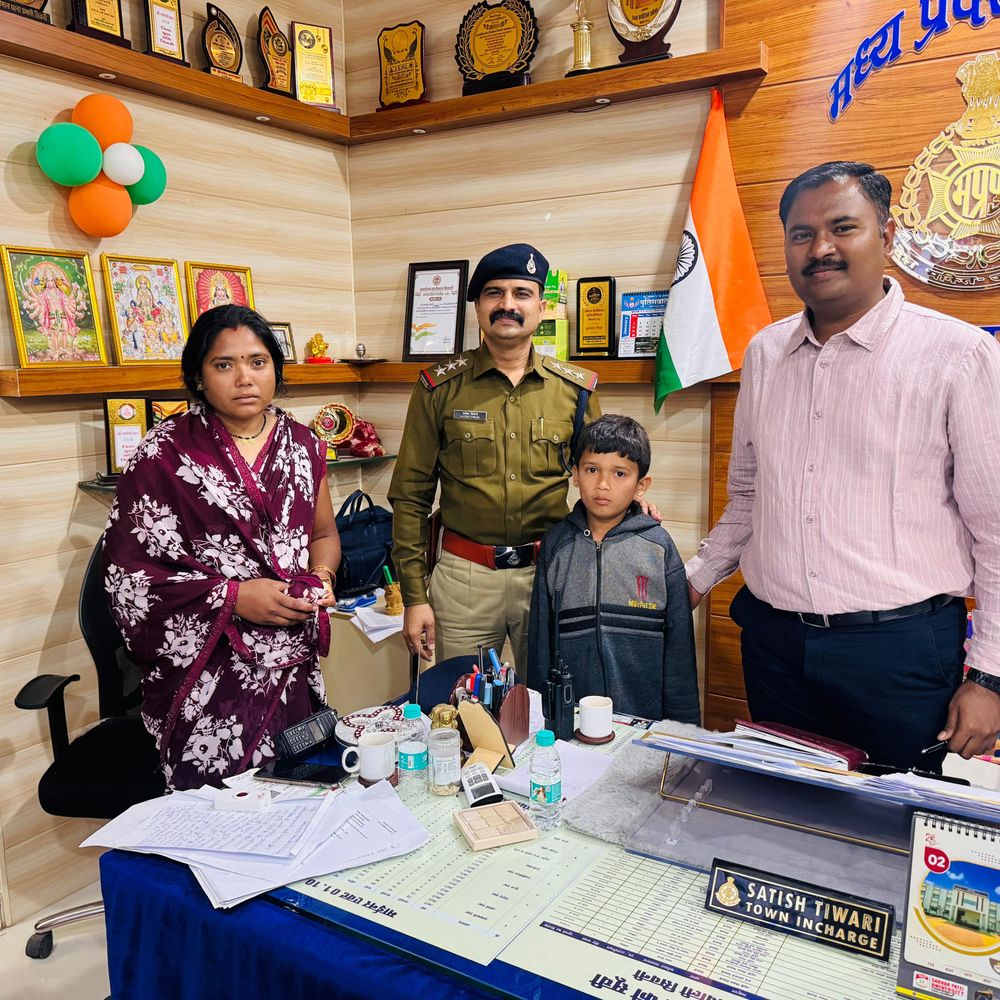 कोतवाली पुलिस ने लापता बच्चे को दस्तयाब किया:परिजनों को सकुशल सुपुर्द किया; तलाश अभियान में जुटी थी विशेष टीम