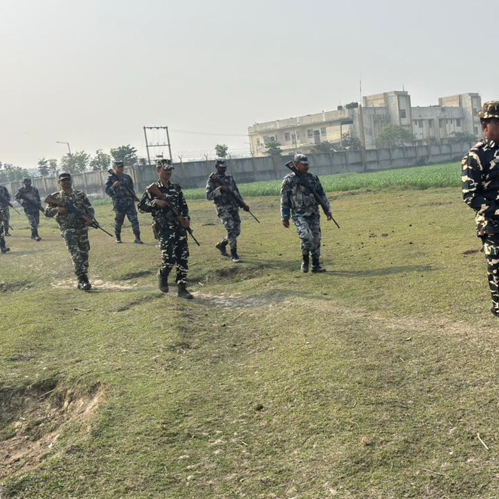 नेपाल चुनाव को लेकर बॉर्डर पर कड़ी सुरक्षा:  किशनगंज में भारत-नेपाल सीमा पर जॉइंट पेट्रोलिंग तेज – Kishanganj (Bihar) News