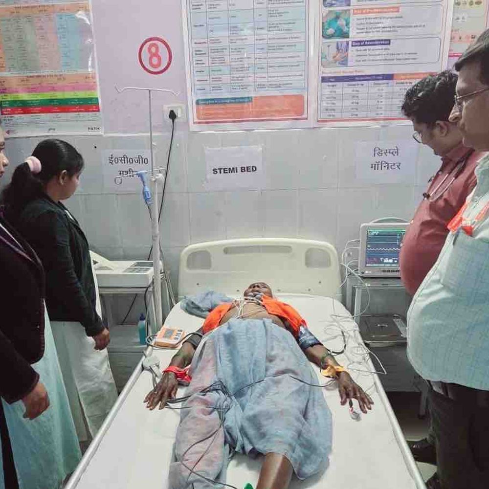 गोरखपुर में स्टेमी केयर नेटवर्क शुरू:हार्ट के मरीजों को मिल सकेगी बेहतर इलाज