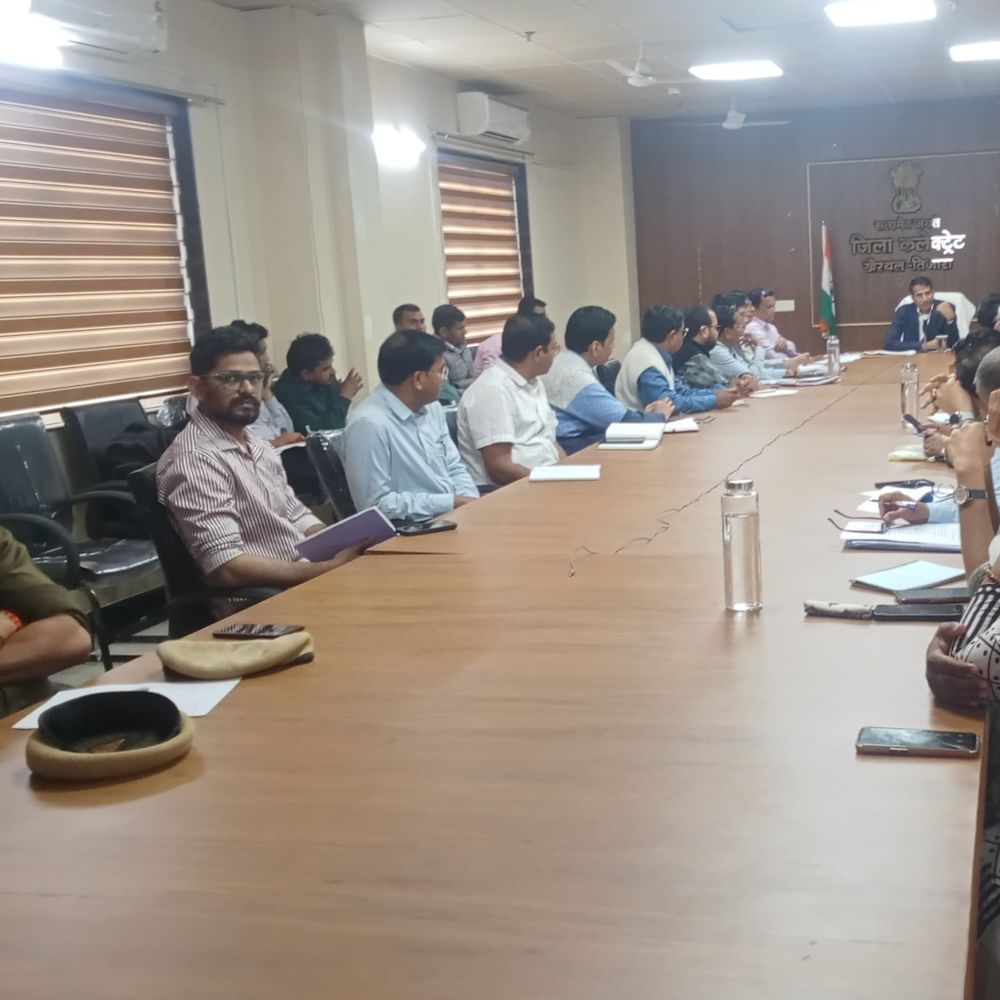 खैरथल तिजारा जिले में साप्ताहिक समीक्षा बैठक:  30 दिन से ज्याादा पुराने मामलों को निपटाने के निर्देश दिए – Khairthal-Tijara News