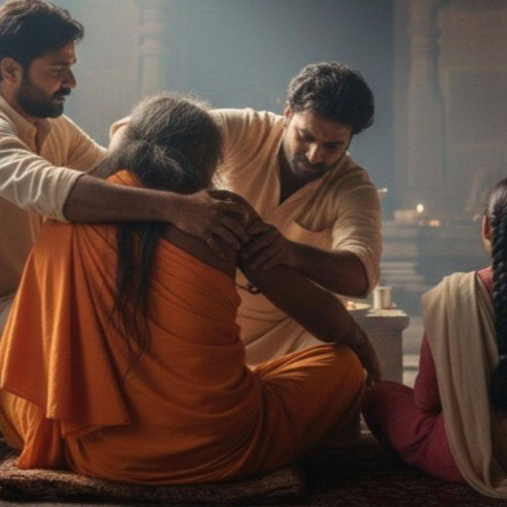 लुधियाना के बाबा की हमीरपुर में धुनाई:  मंदिर में बच्चियों को लालच देकर बुलाता, प्राइवेट पार्ट से छेड़छाड़ करता; लड़की रोई तो पता चला – Ludhiana News